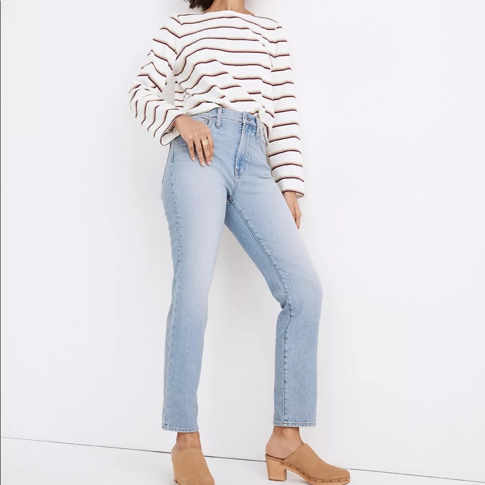 NWOT Madewell The Perfect Vintage High Rise Jean in Fiore Wash Size 27